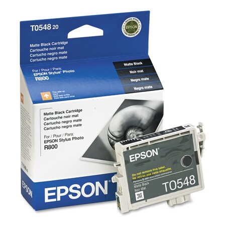 Epson (54) Ink, 400 Page-Yield, Matte Black T054820